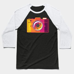 Classic Camera Collector Baseball T-Shirt